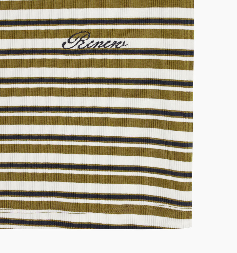 Black striped t-shirt - sisley k short sleeve t-shirt - Beige | Sisley K image number 4